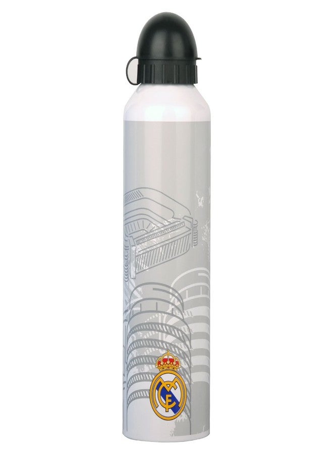 Real Madrid C.F. Stainless Steel Drinks Bottle WHT EST - Image 1